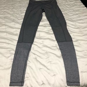 LULULEMON Size 8 Dark Grey Legging